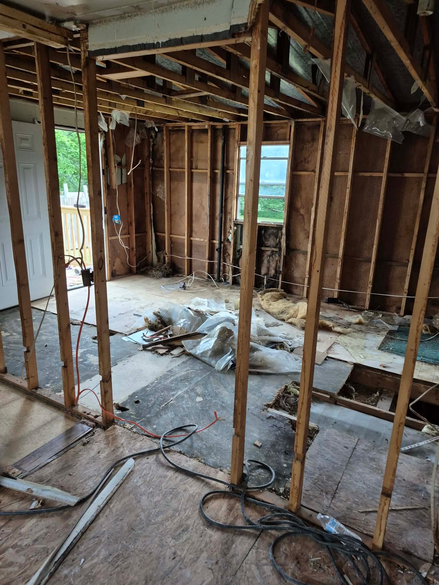 Job site progress photo