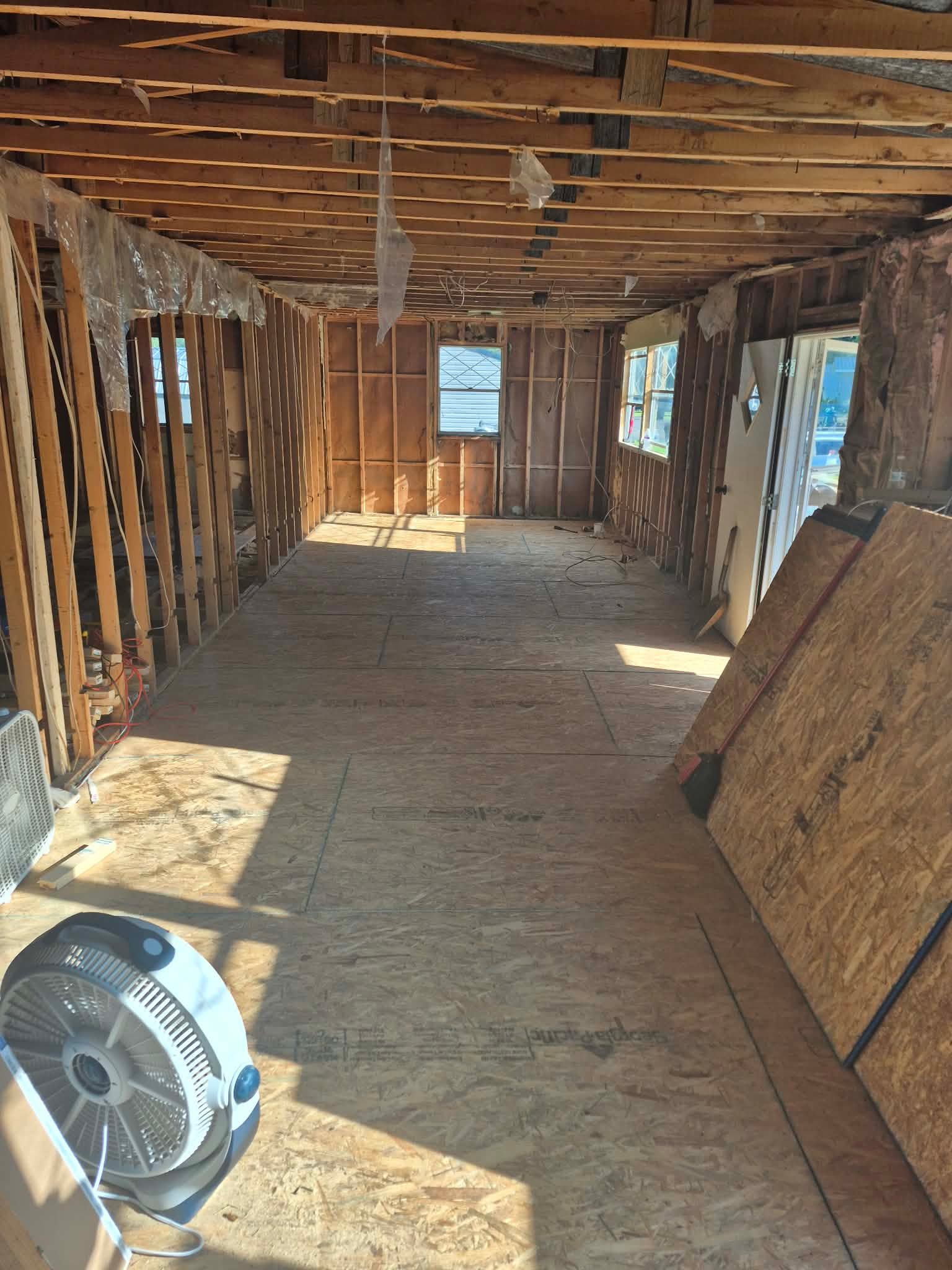 Job site progress photo