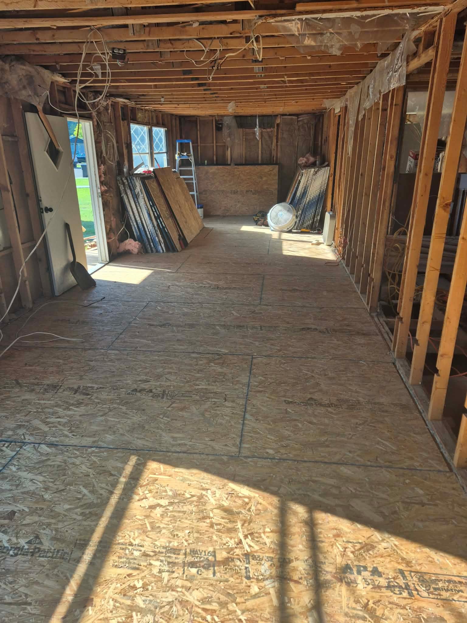 Job site progress photo