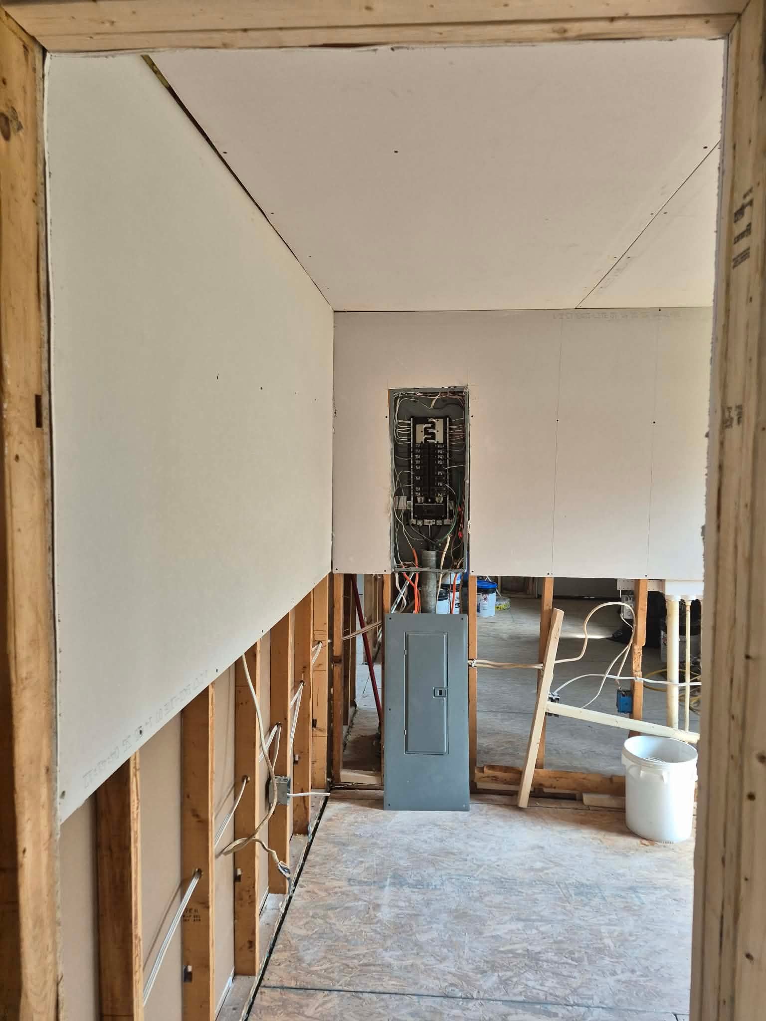Job site progress photo